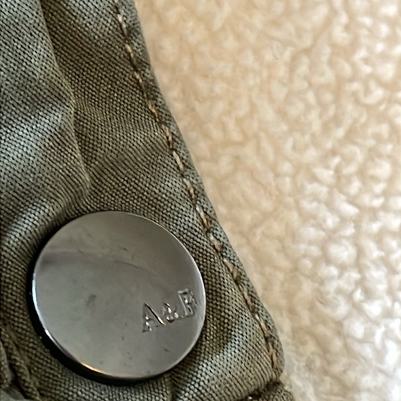 Abercrombie & Fitch Asymmetrical Snap Button Fleece - Picture 5 of 11